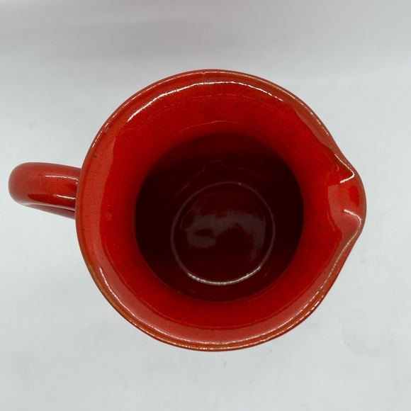 Italy De Silva Terre d' Umbria Rustic Red Terracotta Jug/Pitcher 6.5” - Picture 5 of 6